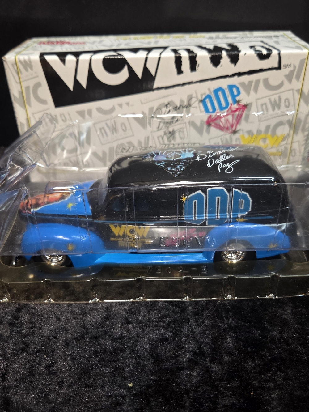 1998 Racing Champions WCW Diamond Dallas Page Car 1940 Ford - DDP - Wrestling